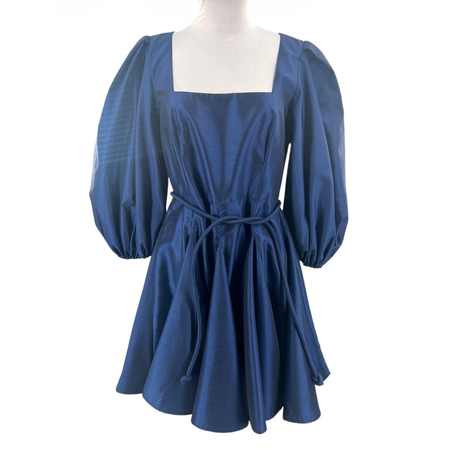 No Pise La Grama Diana Dress Blue Sz 10 Nwt — image 4 of 8